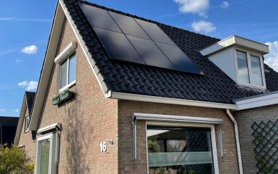 6 Zonnepanelen in Veendam – Mevrouw Brouwer