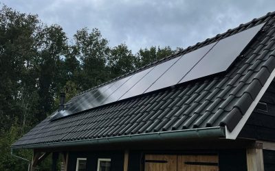 8 zonnepanelen in Boerakker – De heer Paapst