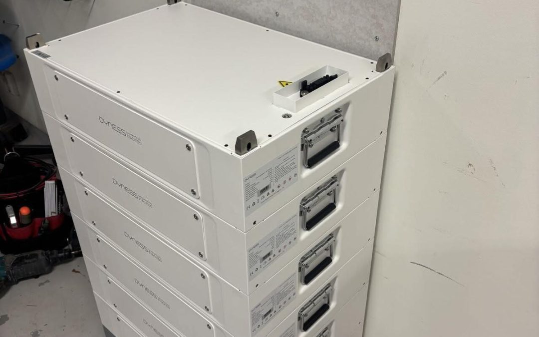 Dyness-thuisbatterij geplaatst door Groenvolt in Wolvega