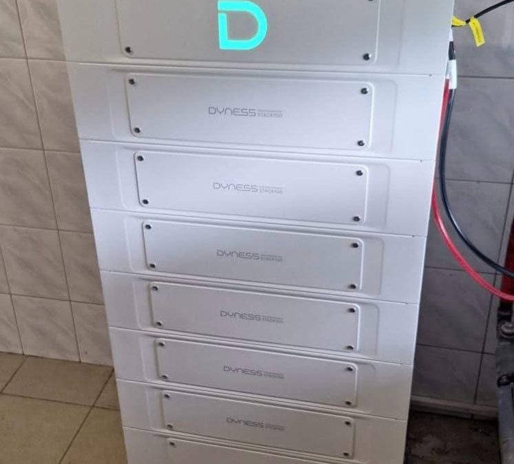 dyness thuisbatterij geplaatst in appelscha door groenvolt